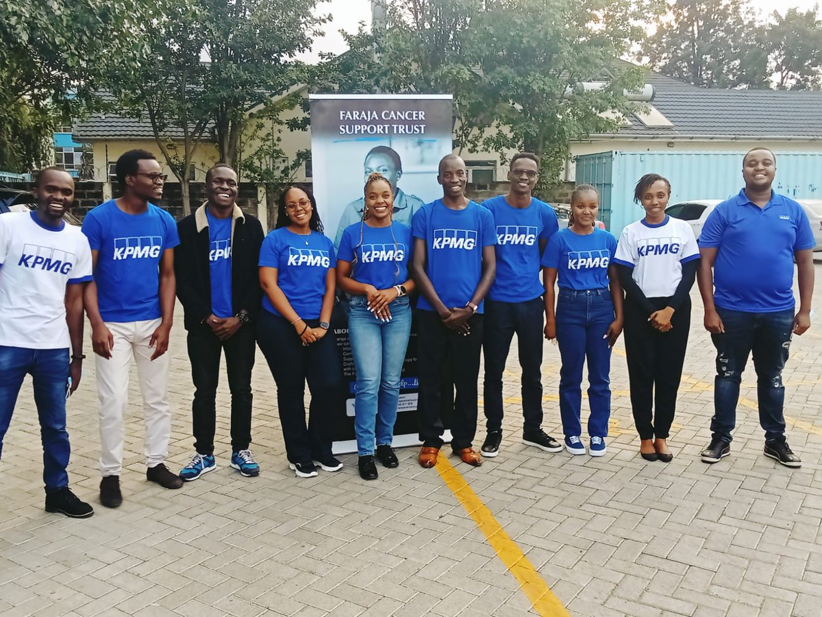 KPMGEastAfrica's tweet photo. Over the past few Fridays, @KPMGEastAfrica's Advisory team have taken part in the "Crafts for Cure" outreach program at Kenyatta National Hospital, organized by @FarajaTrust. https://t.co/IPtEU17uyS