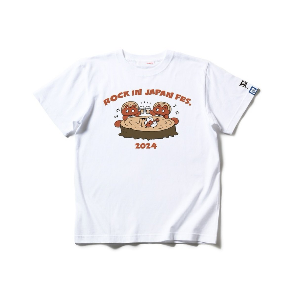「【お知らせ】 『ROCK IN JAPAN FES. 2024』オフィシャルグッ」|ヒダカナオトのイラスト