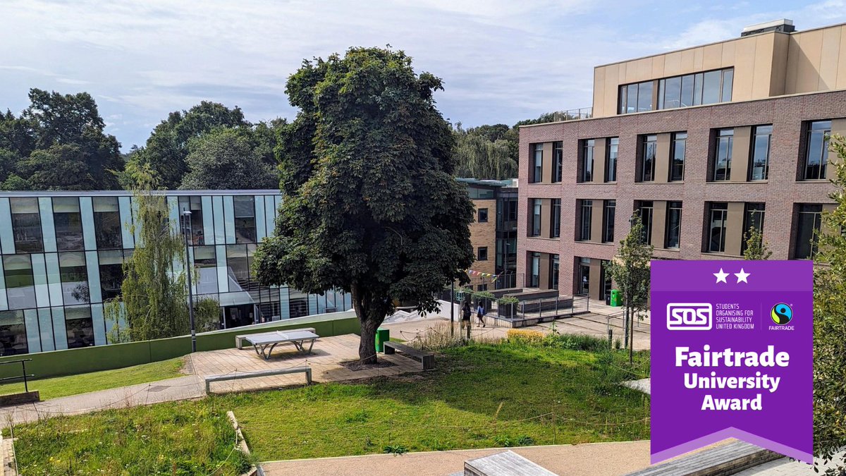 KingstonUni's tweet photo. #KingstonUni and @union_kingston have achieved two-star status in the @FairtradeUK University Awards ⭐ 

This prestigious accolade recognises the key role our staff and students have played in delivering the commitments of our sustainability plan 👇  

https://t.co/vJyDuGweRy https://t.co/MXXLji5cpi