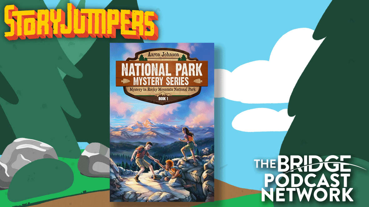 When he died, Jake’s grandfather entrusted him with a centuries-old mystery. While camping in Rocky Mountain National Park, they discover an elusive shadow group is also on this quest.

Listen on The Bridge mobile app or website at wearethebridge.org/storyjumpers