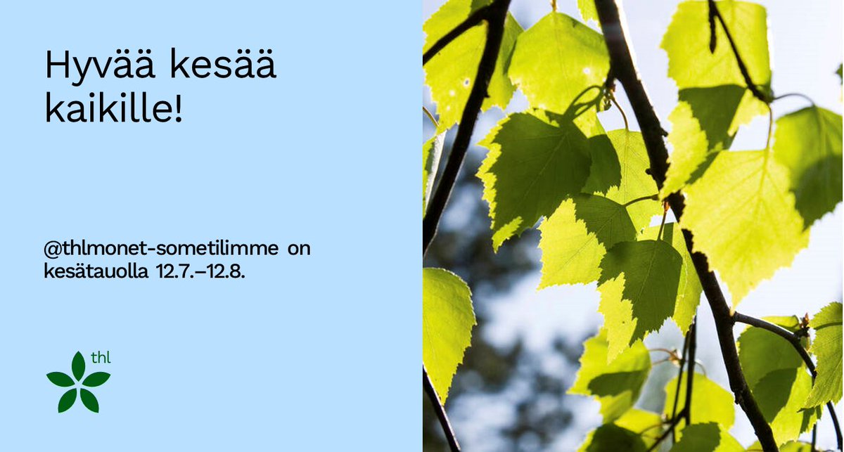 Jäämme kuukauden mittaiselle kesätauolle ja palaamme elokuun puolivälissä.

Hyvää kesää kaikille!
