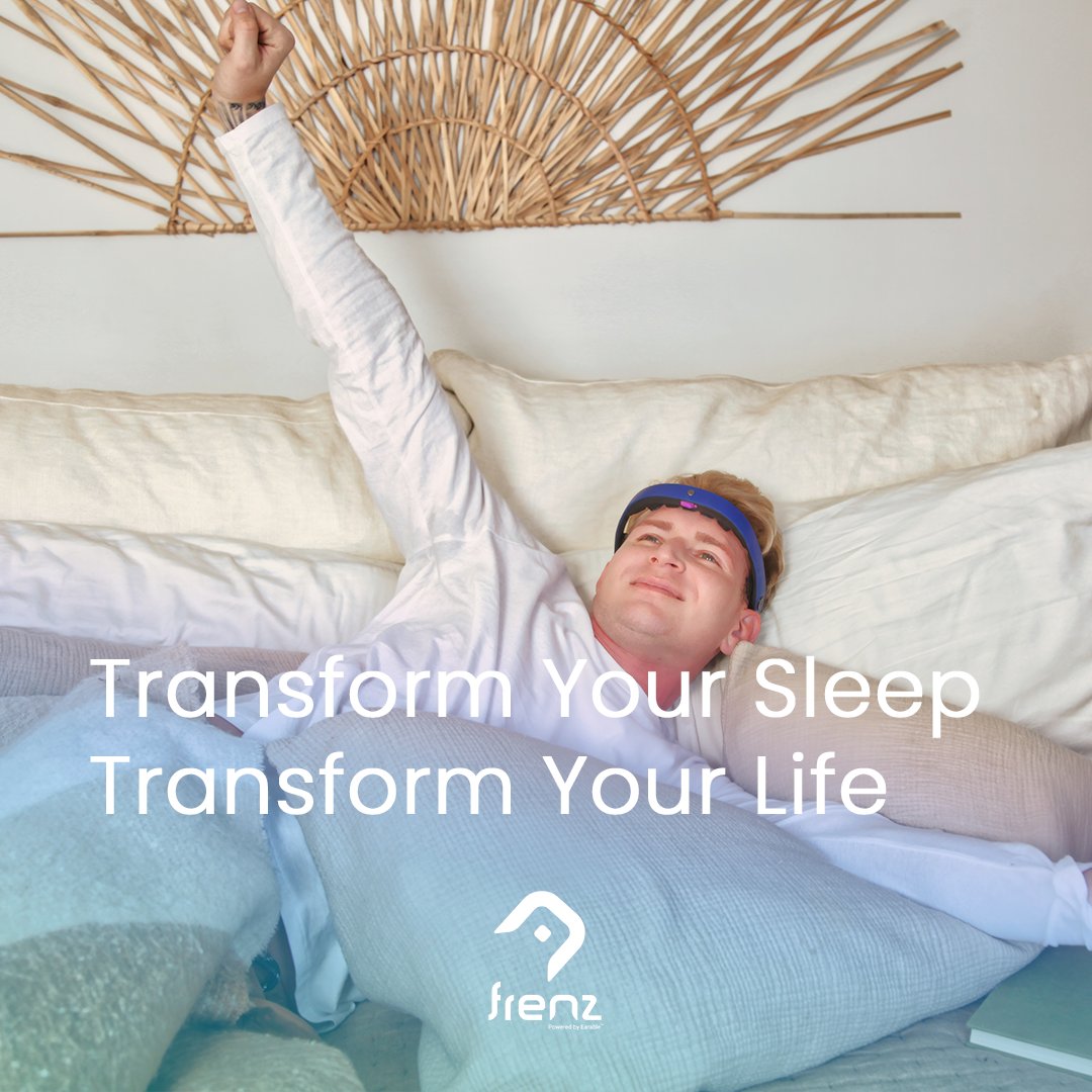 Ready to integrate better sleep into your lifestyle?

The FRENZ Brainband seamlessly fits into your daily life, providing non-invasive sound therapy and real-time sleep monitoring. Improve your sleep quality and overall well-being with this innovative device. 🌼🔋
Start your