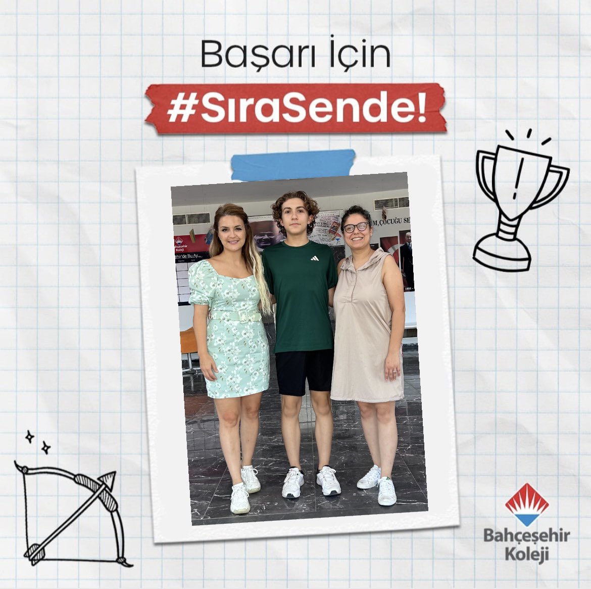 BK_Nazilli's tweet photo. Bahçeşehir Koleji Nazilli Kampüsü öğrencileri

Furkan Tural % 0,05 
Mert Kahraman % 0,2
Yiğit Ege Ekdial % 0,4 dilim ile büyük bir başarıya imza attılar. 
Öğrencilerimizi, Öğretmenlerimizi ve Velilerimizi tebrik ederiz 🏆❤️💙 https://t.co/9mzpVxtn2Z