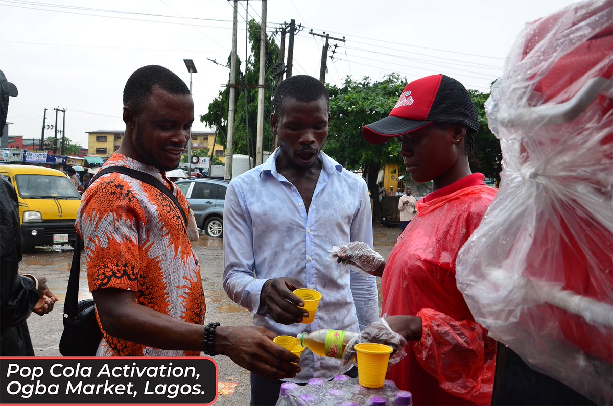Ghadco_ng's tweet photo. Pop Cola has officially landed at Ogba Market. Be part of the excitement and enjoy a truly Nigerian refreshment! 🇳🇬

#chiamodmarketer 
#ghadco_ng 
#popcolaworld 
#mamudabeverages 
#ogbamarket 
#PopColaInLagos 
#ProudlyNigerian 
#MarketFun
#RevolutionNow 

Rema Zlatan https://t.co/iogZSB2uRd