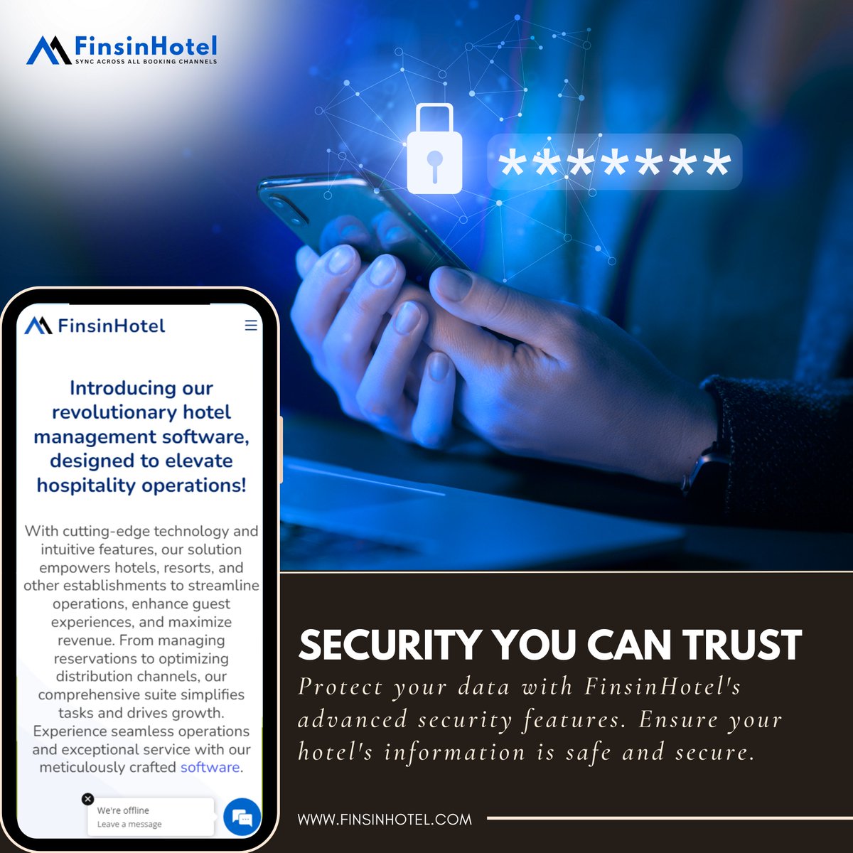 FinsinHotel's tweet photo. Protect your hotel’s valuable data with FinsinHotel’s top-notch security measures. Enjoy peace of mind knowing your information is safeguarded with our state-of-the-art technology.🔐💻
#HotelSecurity #DataProtection #HospitalityTech #SecureOperations #HotelSolutions #DataSecurity https://t.co/D8qvr9oHfb
