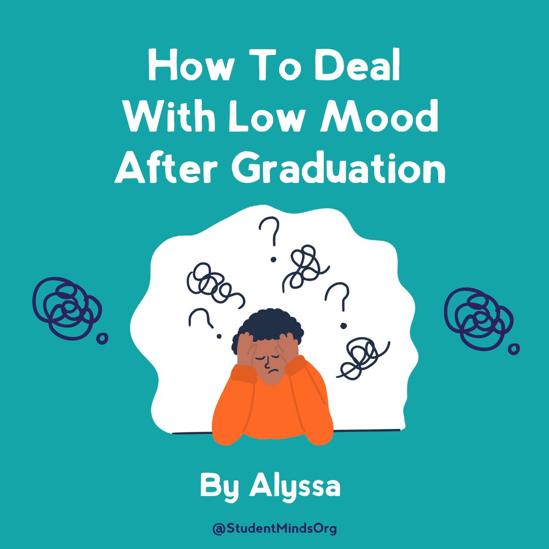 StudentMindsOrg's tweet image. This summer might feel complicated, especially if you’ve graduated.  That’s okay,  Alyssa has some tips to help you get through it.  You're gonna be okay 🧡

Read the full blog now 👉ow.ly/FuOJ50SAcSl