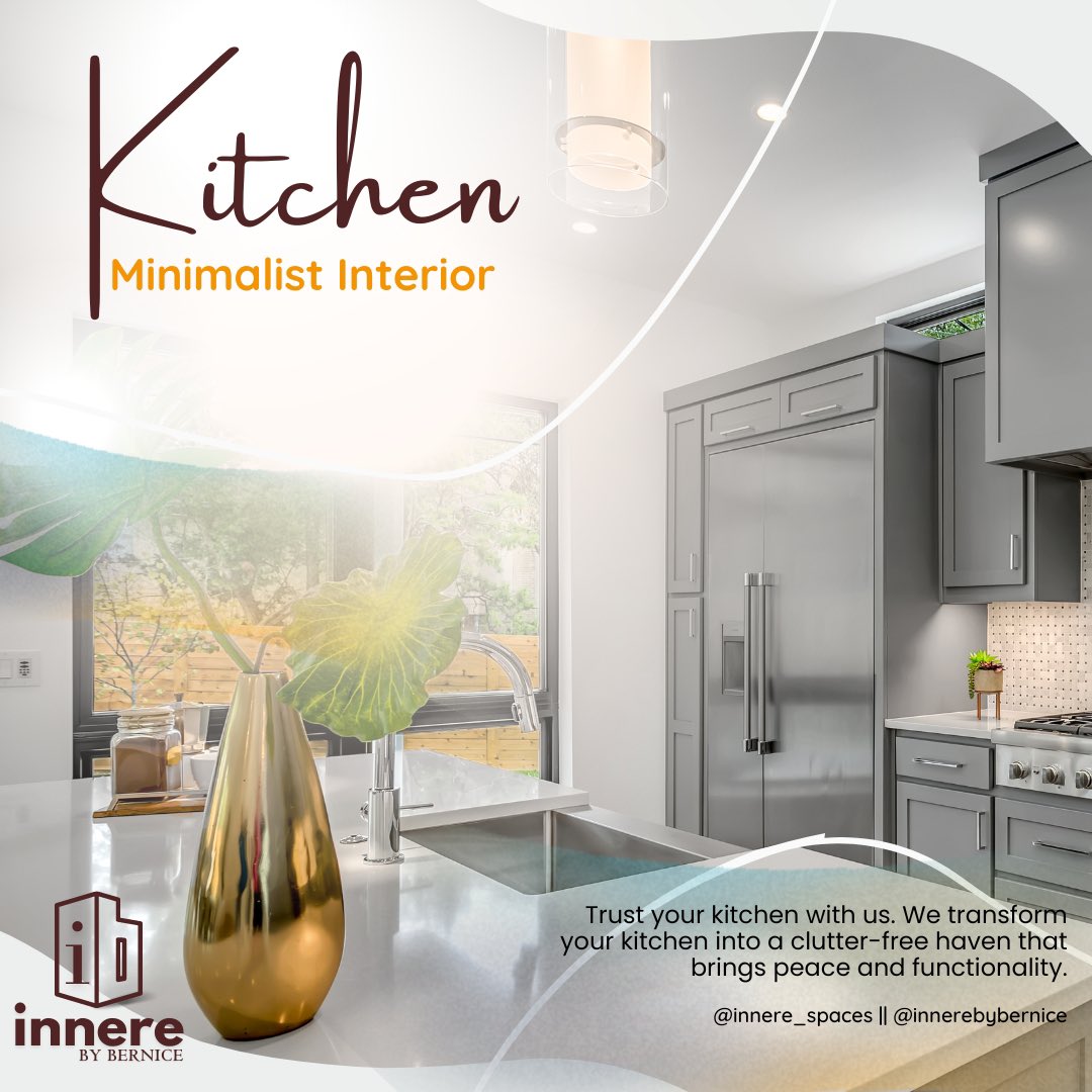 innerebybernice's tweet photo. Trust You Kitchen with Us! 
We Create! We Innovate! We Develop! 
…your kitchen into a peaceful and functional clutter-free haven. 
Talk to Us on 0546914452 
Innere, From Visualization to Realization… 
#InnerebyBernice #InnereSpaces #interiordesigneringhana https://t.co/AMYXTApGfv