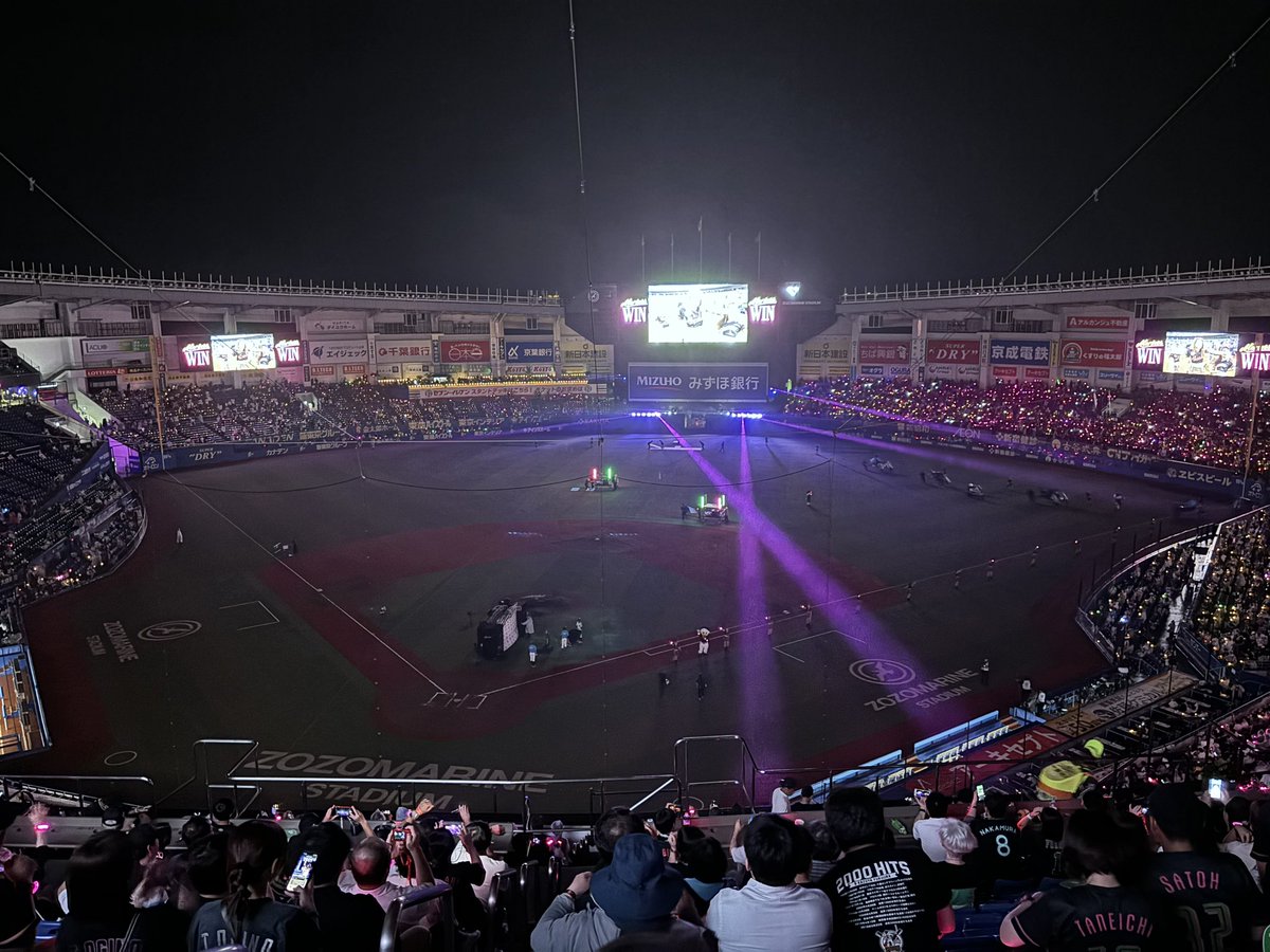 現地まりほー！
ひやひやしたけど勝てたからなんでもいい🙆‍♀️
花火も見れてよかった〜🎇