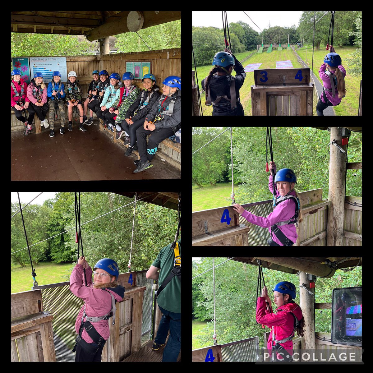 MrMacklin3's tweet photo. Mountain group @Hollymountbury have had an action packed last morning on the Zipline, there have been some funky moves as they flew down the line to the bottom #dancefloormovers https://t.co/6R4Q9au6DD