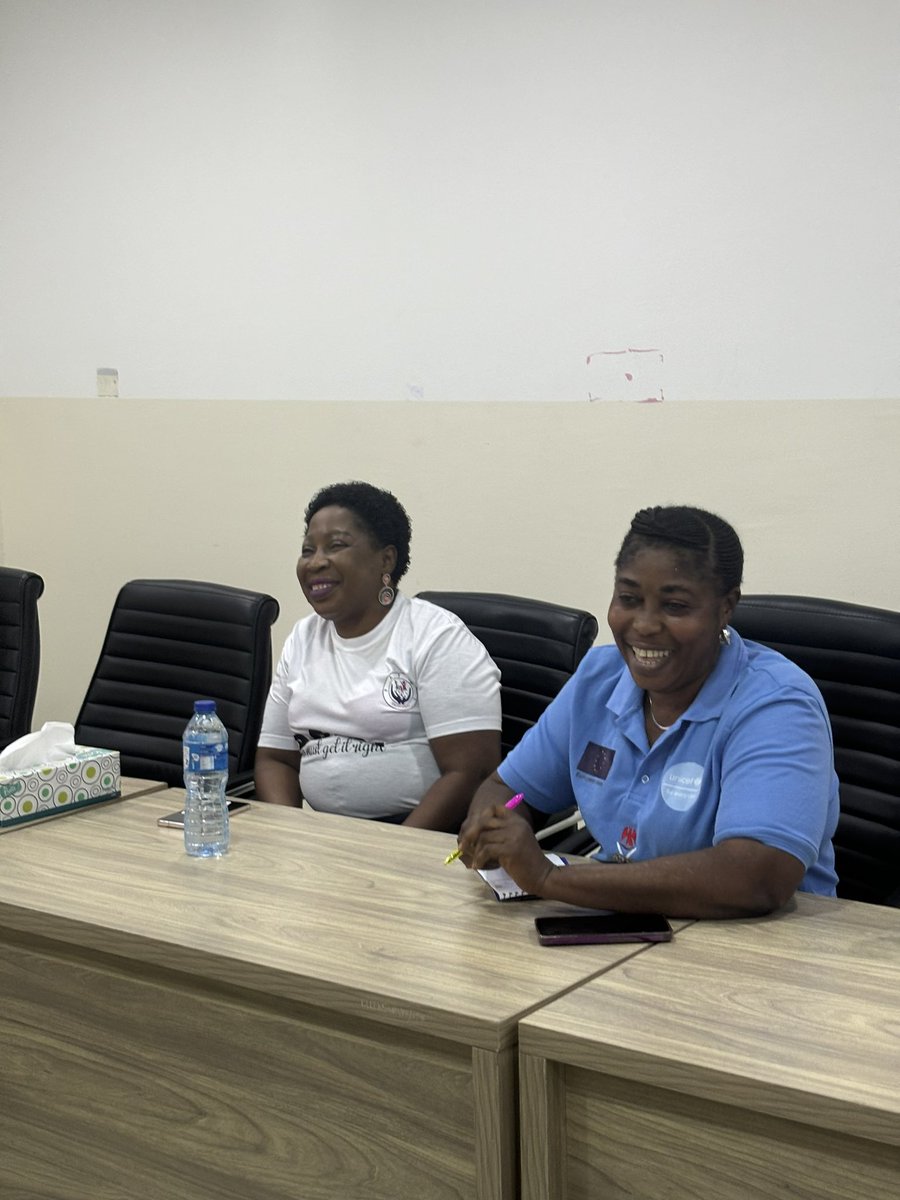 cleenfoundation's tweet photo. Yesterday, CLEEN Foundation received DCP Rita Oki Emesim (Deputy Commissioner Gender Issues) and SP Yetunde Onanuga, both of the Nigeria Police Force Gender Unit, Force CID. https://t.co/BC2HjyrGhG