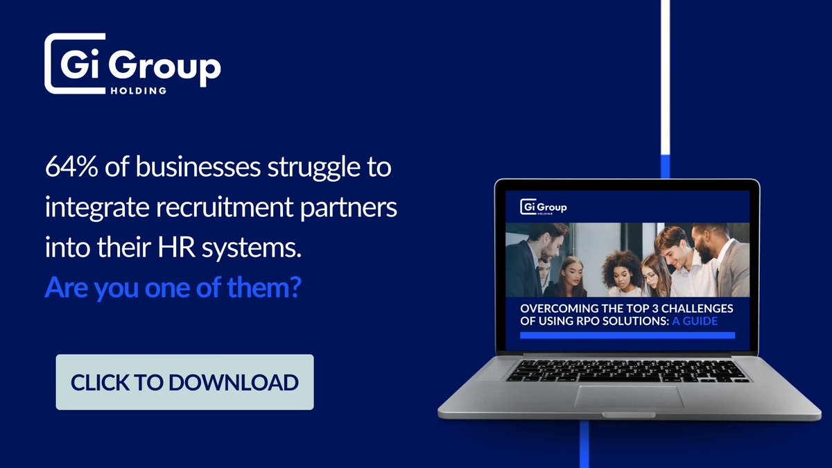 GiGroup_Ireland's tweet photo. Still facing the same old challenges with your RPO provider? You're not alone. 

Check out our guide of actionable insights to help you understand how to tackle the top challenges in the RPO market today.

Click to download your copy of the guide here. https://t.co/7C7OP5fAWp https://t.co/c2RSxwfPWn