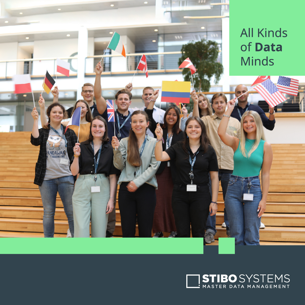 StiboSystems's tweet photo. 🎓 Congrats to our Class of 2023-24 Graduates! 🎓

We're excited that most are continuing their careers with us! 🤩

Their talent and energy perfectly match our culture of innovation.

#StiboSystems #GraduateProgram #EarlyCareers #AllKindsOfDataMinds https://t.co/4ZC7PRwamr