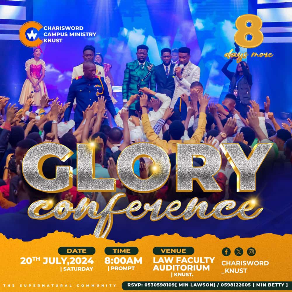 Kumasi || KNUST || Law Faculty Auditorium 

God will show forth in His Glory !