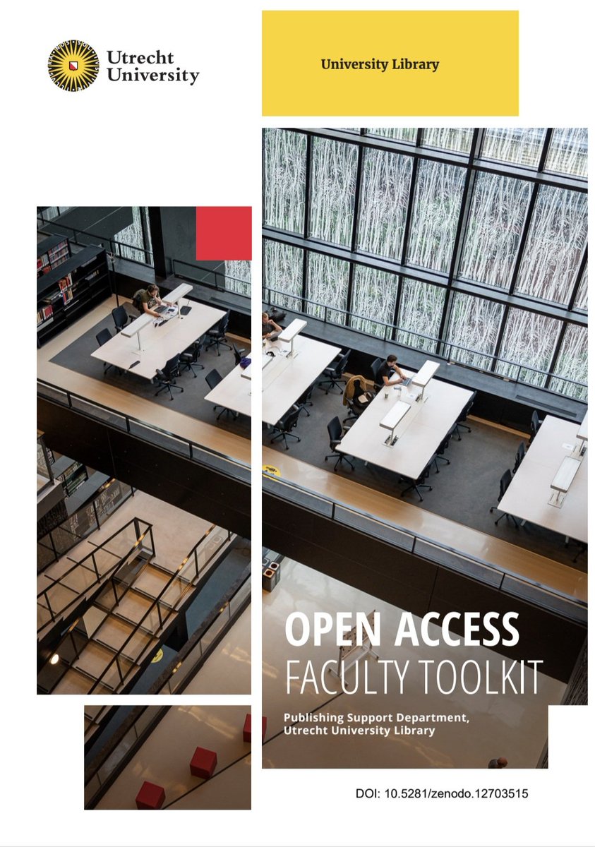 Jeroen Bosman aka @jeroenbosman@akademienl.social (@jeroenbosman) on Twitter photo .<a href="/UniUtrechtLib/">University Library</a> shared its Open Access Faculty Toolkit, intended as guidance for our faculties and departments (re)considering their (open) publication strategy. zenodo.org/doi/10.5281/ze… .<a href="/UniUtrechtLib/">University Library</a> shared its Open Access Faculty Toolkit, intended as guidance for our faculties and departments (re)considering their (open) publication strategy. zenodo.org/doi/10.5281/ze…