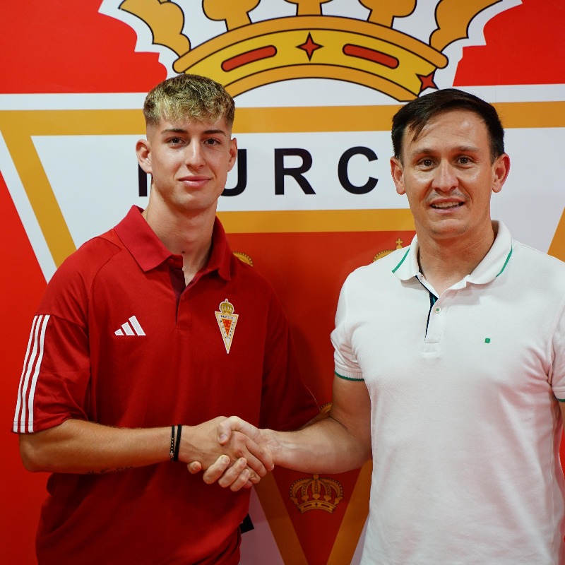 realmurciacfsad's tweet photo. CLUB | 🤝 𝗔𝗻𝘁𝗼𝗻𝗶𝗼 𝗧𝗼𝗿𝗮𝗹 renueva su contrato con el #RealMurciaCF

🙌 ¡𝘌𝘕𝘏𝘖𝘙𝘈𝘉𝘜𝘌𝘕𝘈, @777ToRaL_!