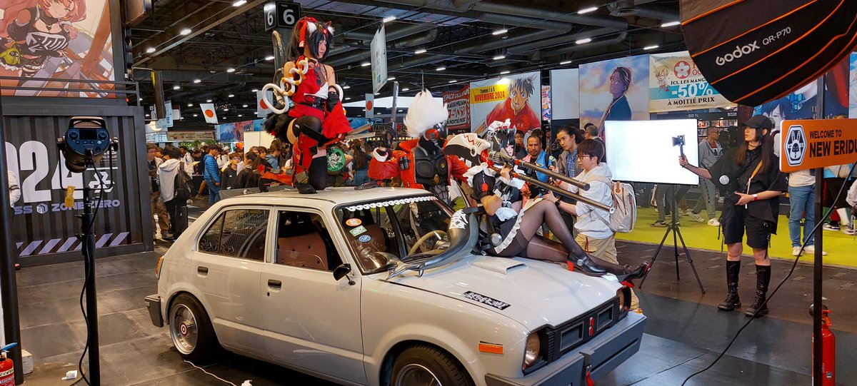 KevbrewStern's tweet photo. Damn la qualité des cosplays est insane 😭 #ZZZeroJapanExpo #JapanExpo24 https://t.co/oWKXtKHesA