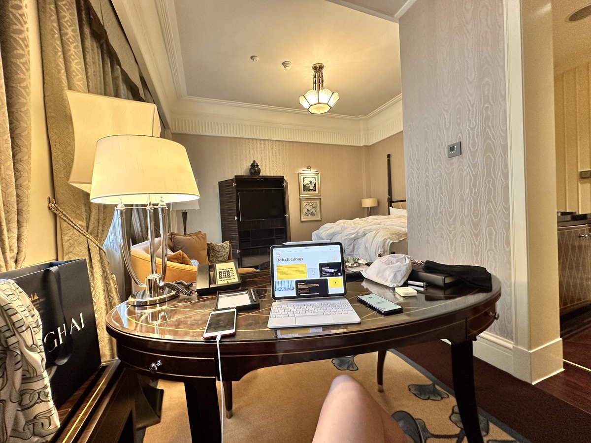 Mariya.優伊 (@bitcoinyui) on Twitter photo Today, a boss from a web3 VC firm asked me, 
'I see your social media, You're always having fun and not working. How are you making money?' 
I said, 
'I am working! And being a boss requires skills too.' 
-Trust the team, 
-cultivate the team, 
-empower the team!
#上海和平飯店 Today, a boss from a web3 VC firm asked me, 
'I see your social media, You're always having fun and not working. How are you making money?' 
I said, 
'I am working! And being a boss requires skills too.' 
-Trust the team, 
-cultivate the team, 
-empower the team!
#上海和平飯店