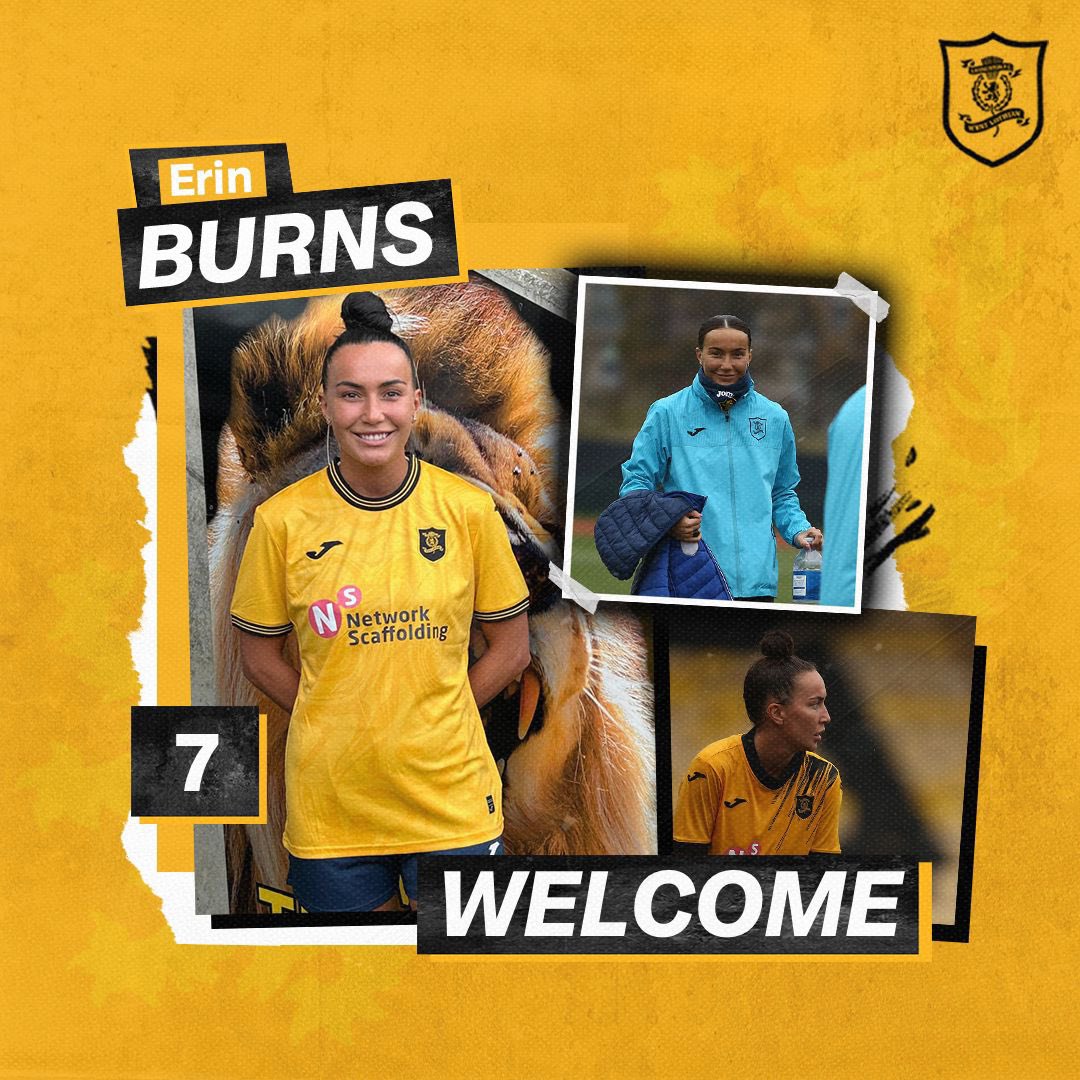 🤝🏻 𝐁𝐮𝐫𝐧𝐬 𝐫𝐞𝐭𝐮𝐫𝐧𝐬 𝐭𝐨 𝐋𝐢𝐯𝐢

We are delighted to welcome midfielder Erin Burns back to the club, who joins us upon the expiry of her contract from Gartcairn.

Erin will wear the #7 shirt this season.

Welcome back, Erin! 🦁