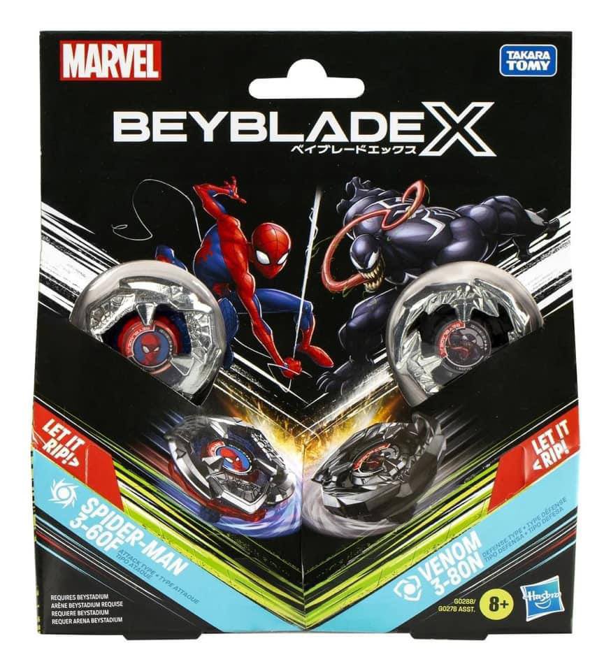 Marvel】 ベイブレード X マーベルコラボ スパイダーマン 3-60F