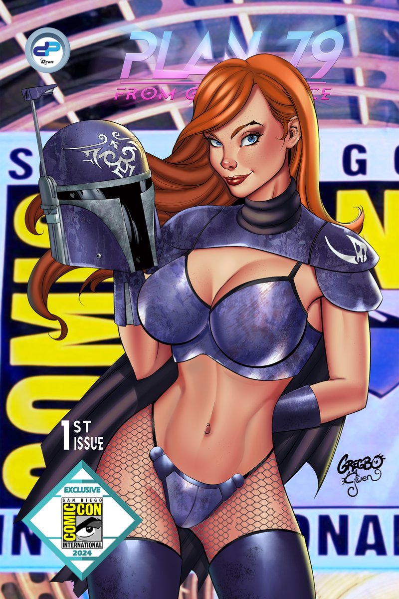 #SDCCExclusive cosplay cover available for Pre-Order now! Limited to 50 copies. Snag it now and get it sent to you after the con! (Naughty version available too!)
drenproductions.com/product/plan-7…

#SDCC #comiccon #comicon #comicconexclusive #comiccon2024 #indiecomicslove #Plan79