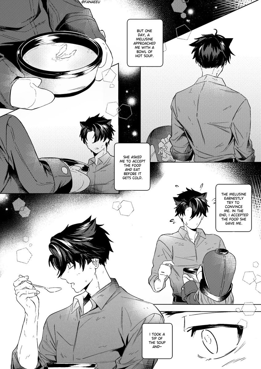a bowl of soup #wriolette #リオヌヴィ

read from right to left, sorry for bad english!
(1/2) 