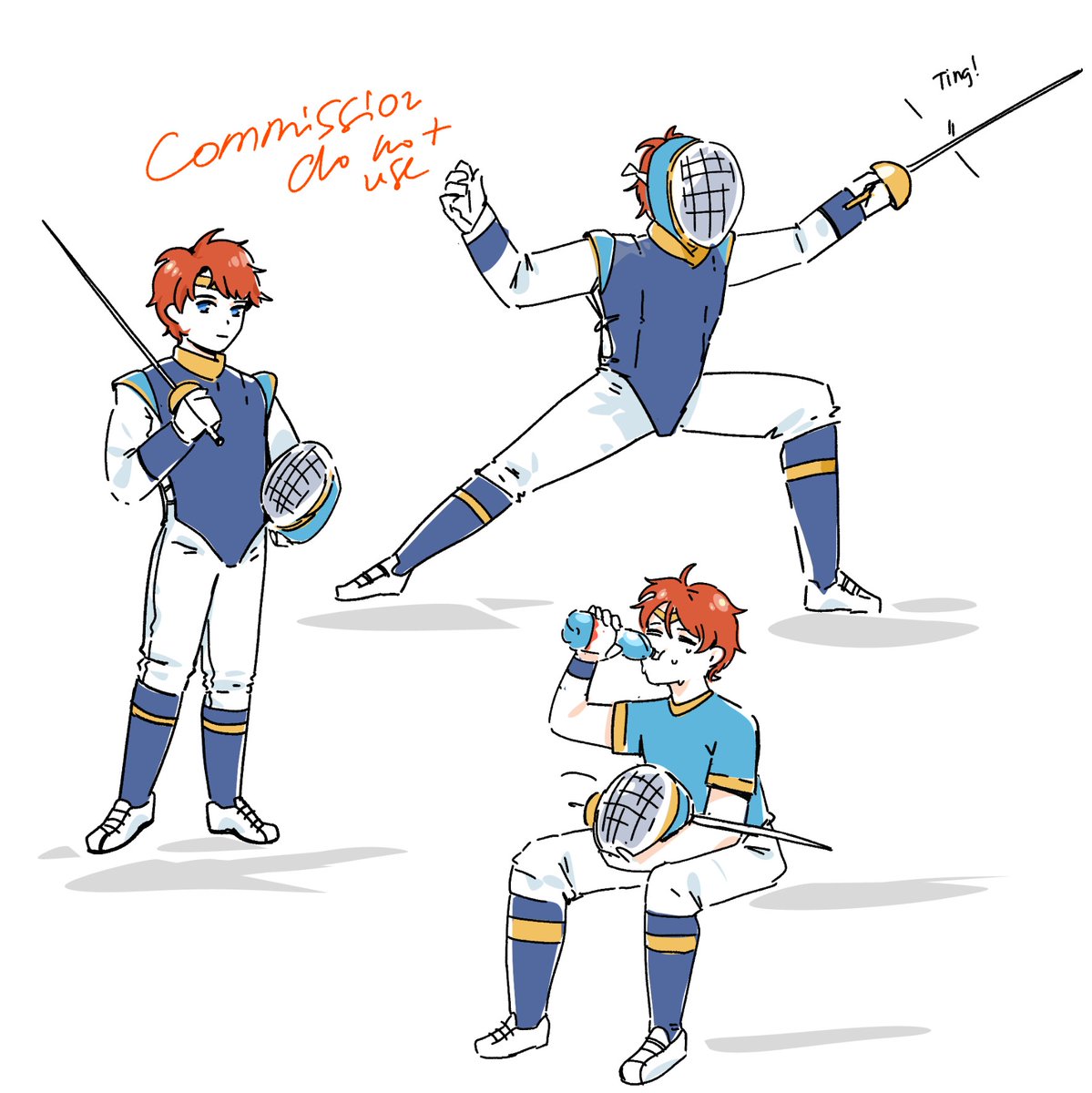 eili_enie's tweet photo. Ninian and Eliwood doing sport sketch commission. Thank you :) 
#feh https://t.co/R0yWN3Jkhg