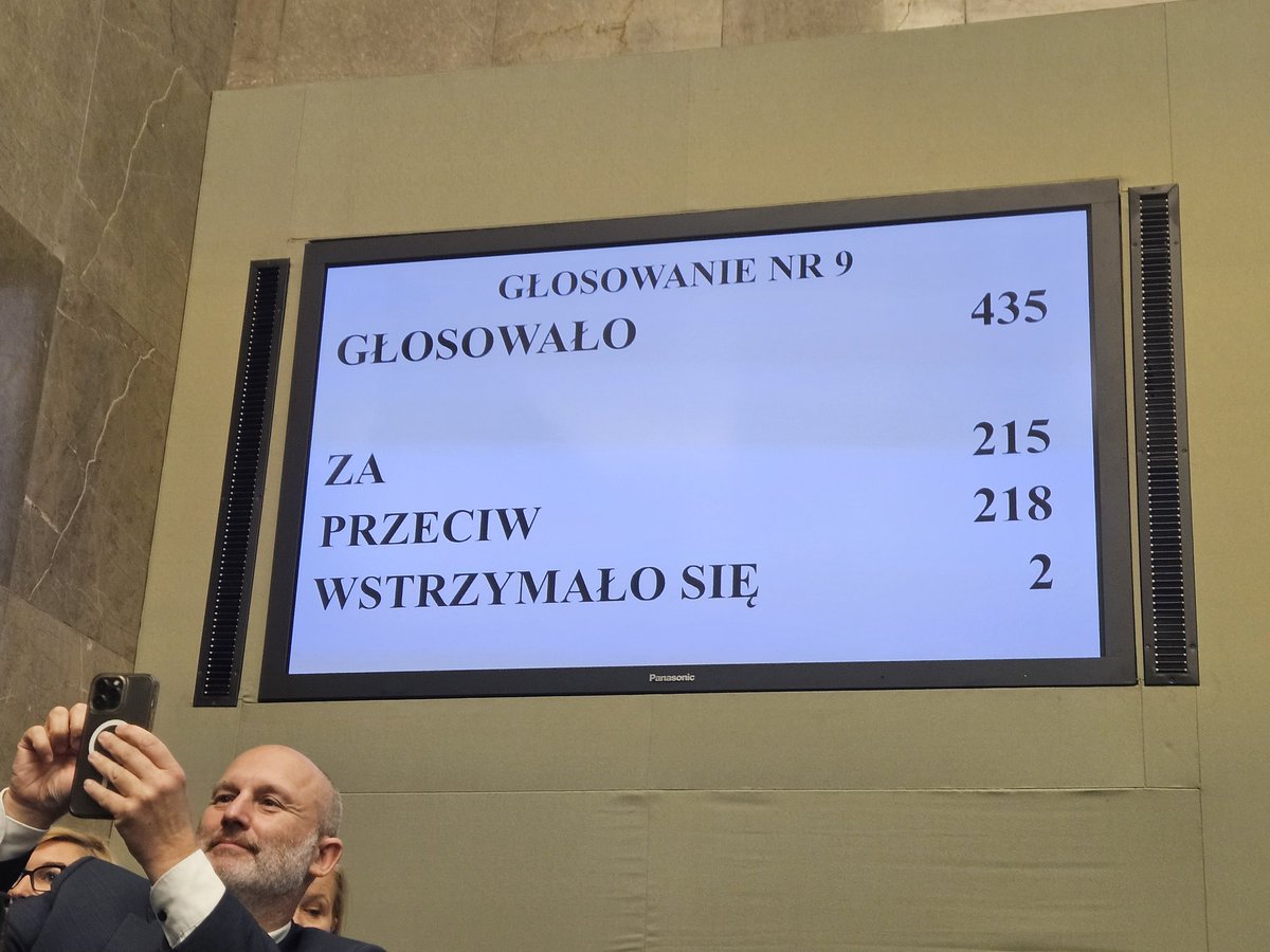 ‼️SEJM ODRZUCIŁ PROJEKT USTAWY DEKRYMINALIZUJĄCY ABROCJE I POMOC W ABORCJI ‼️

Zwycięstwo.