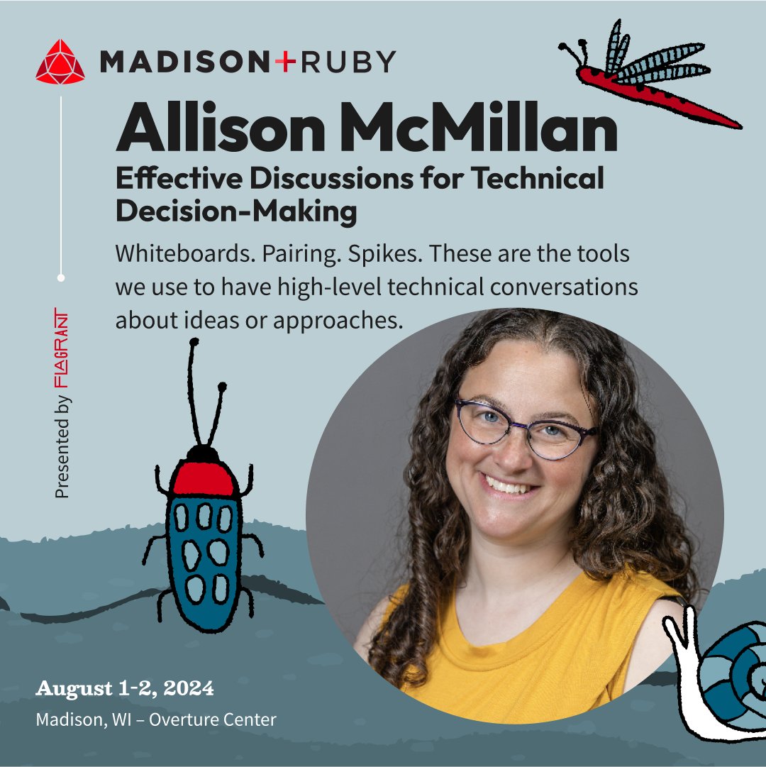 talk by Allison McMillan: Effective Discussions for Technical Decision-Making
