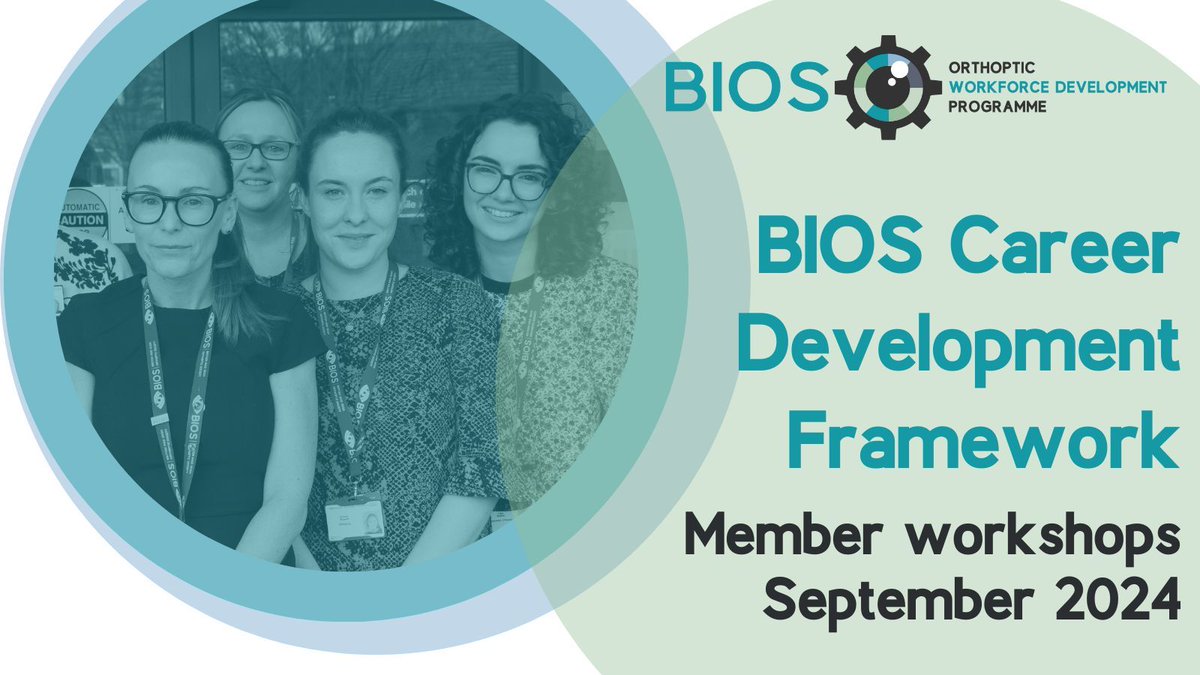 BIOS_Orthoptics's tweet photo. Thank you to Stephanie Tempest for her presentation on the new BIOS Career Development Framework!
If you'd like to get involved you can sign up for one of our workshops via the website: https://t.co/0NWpyDc6AX #BIOS24 @SetG75 https://t.co/NM0rjYCwcu