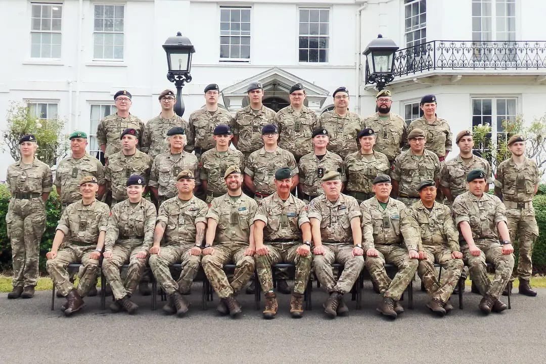 Congratulations to Lt Jason Roberts, who has spent the week at Frimley Park, Cadet Training Centre and now qualified as an Exercise Conducting Officer. 
Just one of the many opportunities available to our Cader Force Adult Instructors. 

**SA (M) (07) Cadet, Qualification Course.