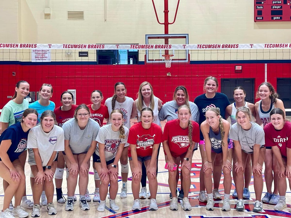 We had a great week of camp with 2nd to 8th graders!  Lots of fun had by all!!❤️💙<a href="/thsbraves/">Tecumseh HS Athletics</a>