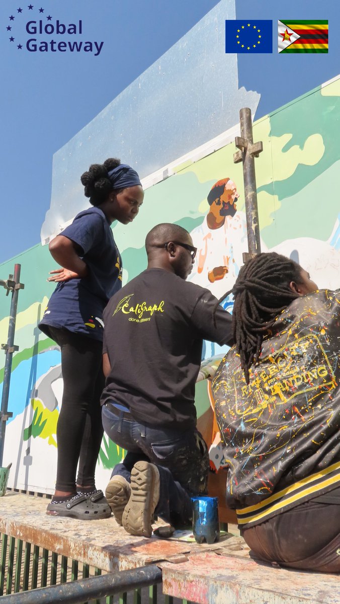 CaliGrph's tweet photo. #Silani #Tinemi #EUwithYou #GlobalGateway @euinzim
#WeareCaliGraph #muralists #collaborations
π· @alishotit https://t.co/Zd74KGrTyW