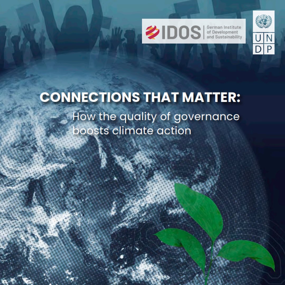 UNDPGPCG's tweet photo. 🚨New #InterlinkagesReport - NOW RELEASED 

Our report with @IDOS_research shows how good governance can drive climate action &amp; protect vulnerable communities.🌍👥Read about the power of inclusive governance and climate resilience: https://t.co/USZZ7UT4In 

#SDG16 
#SDG13 
#HLPF https://t.co/xySEK0hf1i