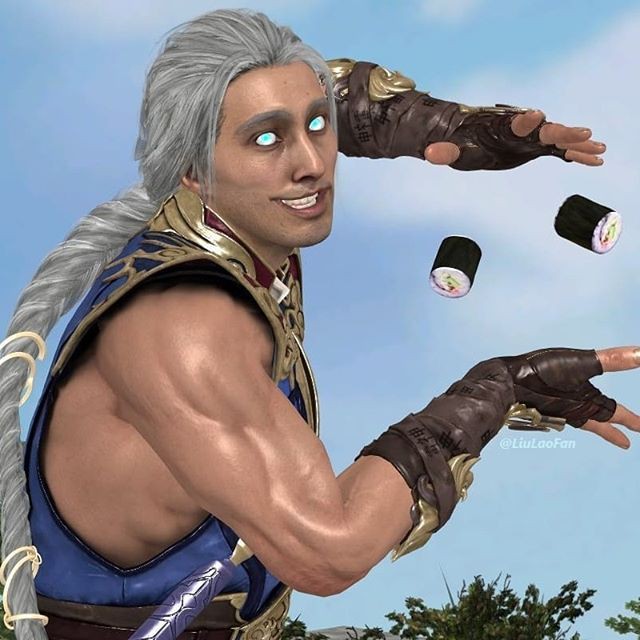 Le está mostrando un pequeño truco al lector, se le vé bastante orgulloso.