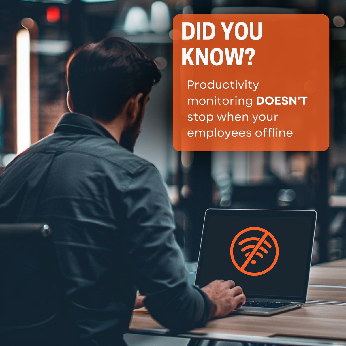 worktime's tweet image. Did you know? WorkTime keeps monitoring your team&apos;s productivity even offline! 📊✨ Data is securely stored locally and syncs with your account once online. #WorkTime #Productivity #OfflineWork