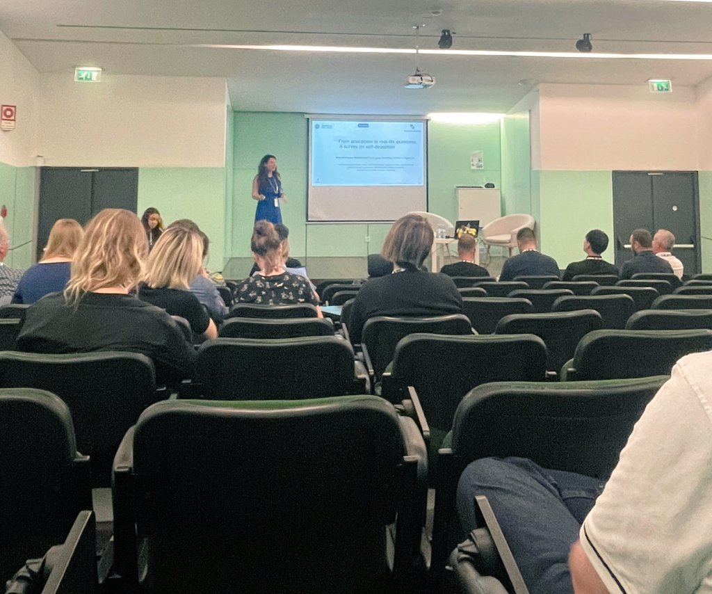 Mara Moldoveanu (@mara_moldoveanu) on Twitter photo The best part of presenting my work are the great questions and insights from the audience <a href="/EAPL2024/">EAPL Conference 2024</a>
Today I talked about examples of situational self-deception! Get in touch if you have some from the legal arena 😎🙏🏼 <a href="/CELL_kuum/">CELL</a> <a href="/RiddleLab_UBB/">RIDDLE LAB</a> The best part of presenting my work are the great questions and insights from the audience <a href="/EAPL2024/">EAPL Conference 2024</a>
Today I talked about examples of situational self-deception! Get in touch if you have some from the legal arena 😎🙏🏼 <a href="/CELL_kuum/">CELL</a> <a href="/RiddleLab_UBB/">RIDDLE LAB</a>
