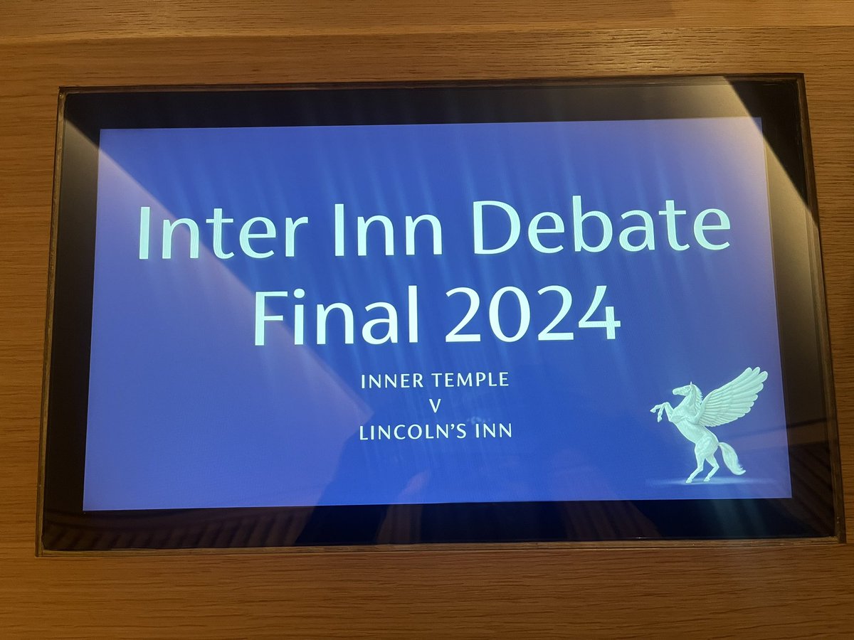 Inner Temple Debating Society tweet media