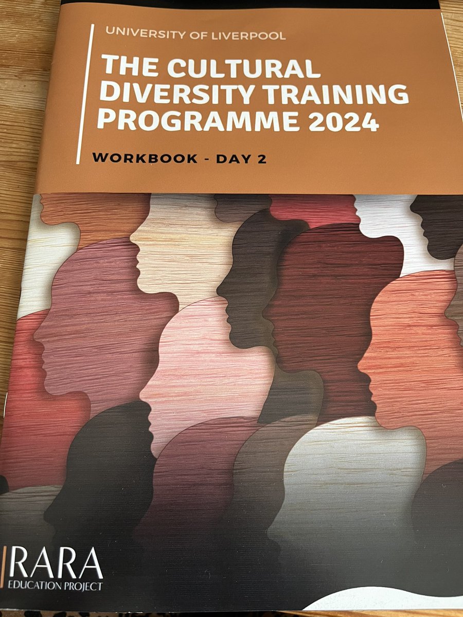 Really enjoyed attending the 2 day cultural diversity training with @Chiedza_Jane this week. Great to have open discussions about cultural diversity, frame of reference, bias and power. <a href="/rara_education/">RARA Education Project</a> @LivUniEquality