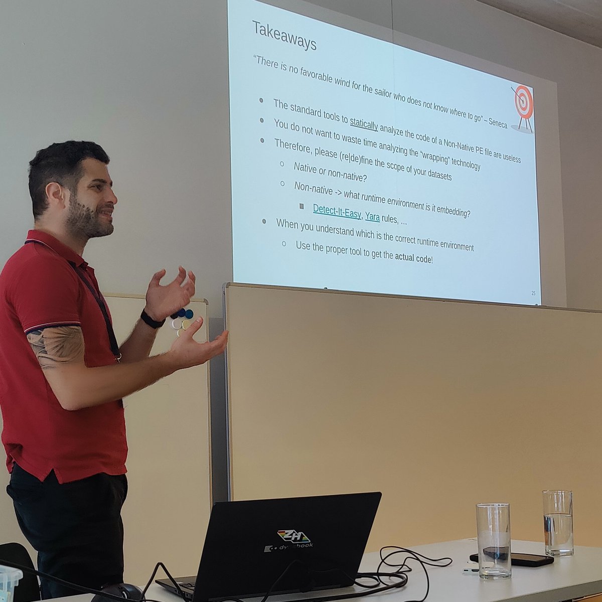 \/era🌻 (@eramm314) on Twitter photo Adrenaline rush at the demo session at <a href="/worma_workshop/">WoRMA: Workshop on Rethinking Malware Analysis</a> <a href="/IEEEEUROSP/">IEEE European Symposium on Security and Privacy</a> where Simone Aonzo (<a href="/packm4d/">Simone Aonzo</a>) feeds a real python malware sample, extracted and decoded on his own machine, into ChatGPT 🫢 Adrenaline rush at the demo session at <a href="/worma_workshop/">WoRMA: Workshop on Rethinking Malware Analysis</a> <a href="/IEEEEUROSP/">IEEE European Symposium on Security and Privacy</a> where Simone Aonzo (<a href="/packm4d/">Simone Aonzo</a>) feeds a real python malware sample, extracted and decoded on his own machine, into ChatGPT 🫢
