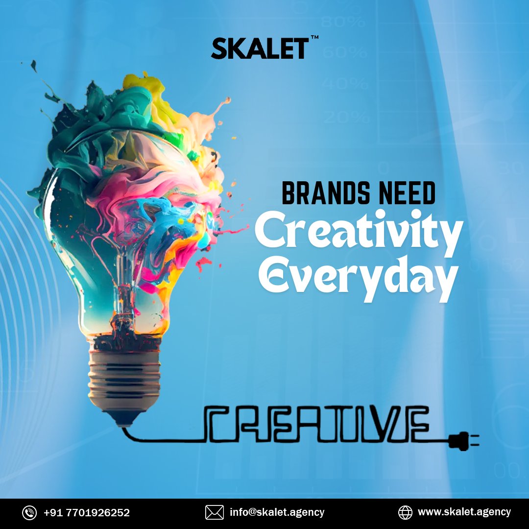 SkaletGroup's tweet photo. For us, creativity isn't a choice—it's a daily necessity.
.
.
.
.
.
#CreativityIsNecessary #DailyCreative #DigitalMarketingCreative #instagram https://t.co/IrwQoecGsC