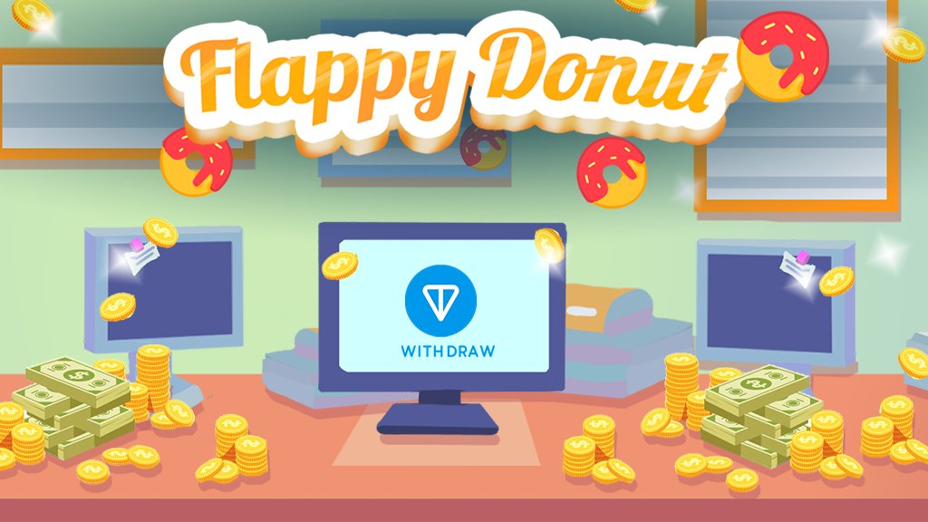 ⭐️FlappyDonut Features⭐️

✅ TON Blockchain Integration: All your achievements and rewards are backed by blockchain technology, making your transactions secure and transparent.

✅ Interactive and dynamic challenges: The game will constantly evolve, offering new entertaining