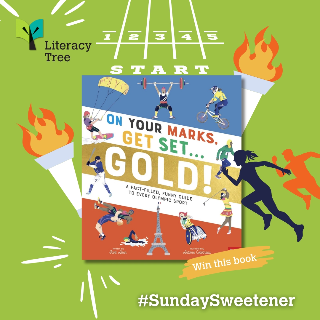 This week's #SundaySweetener 🍭 is ‘On Your Marks, Get Set, Gold’, a book which shows what it takes to become an Olympic and Paralympic star.🏅🏃‍♀️🏃
✨Like
✨Follow
✨Repost + tag a friend for an extra entry.
Winner announced Monday!🏆