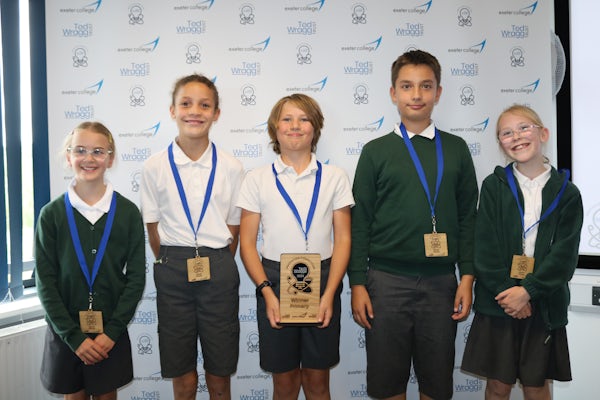 We recently hosted the <a href="/TedWraggTrust/">Ted Wragg Trust</a> Innovation Competition at the <a href="/FSCExeter/">Future Skills Centre</a>. 

15 schools from the Trust sent KS2 to KS4 pupils exhibited work themed around sustainability. Congratulations, all.

Read more: bit.ly/3VXHASE

#ExeCollProud