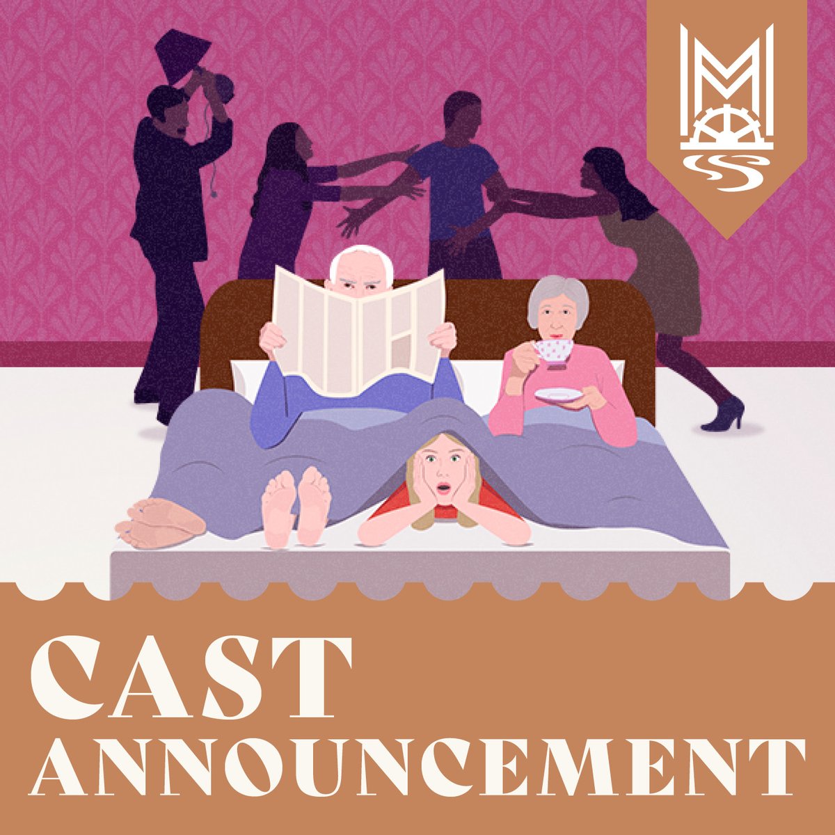 MillAtSonning's tweet photo. 📢FULL CAST ANNOUNCEMENT📢

🎭We're delighted to welcome Georgia Burnell, Allie Croker, Antony Eden, Stuart Fox, Rhiannon Handy, Julia Hills, Damien Matthews, and Ben Porter

🎟️Book your Tickets now! https://t.co/j0MuGq99kp

#bedroomfarce #castannouncement #millatsonning https://t.co/HsbfpO6Ge5