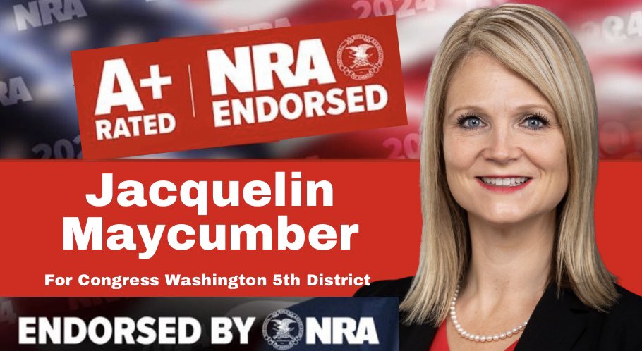 Thank you <a href="/NRA/">NRA</a> for the endorsement to Congress. #TeamMaycumber