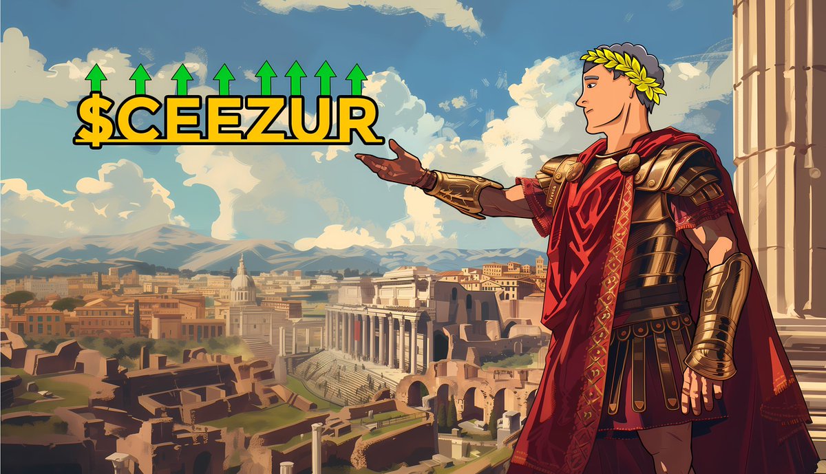 <a href="/The__Solstice/">TheS◎Lstice</a> $CEEZUR is the next 100x gem on this bull run Solstice! most legit project rn and still really low mcap for how good it is!

- 900 solid holders
- 1200 organic Telegram members
- Listed on OKX
- Listed on Moontok
- First of the ancient politifi tokens

100M from here Don’t fade