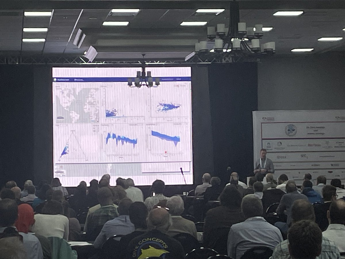 ⁦<a href="/HaydenDaltonGeo/">Hayden Dalton</a>⁩ from ⁦<a href="/UniMelb/">University of Melbourne</a>⁩ presenting their amazing new open source global #kimberlite database 🌋