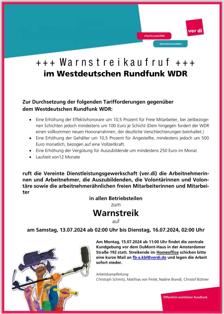 ver.di im WDR (@verdi_wdr) on Twitter photo 