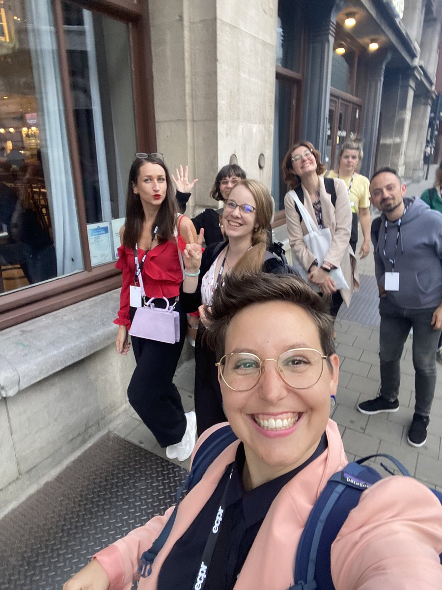 Openly_Biased's tweet photo. Belgium - @ECPR_Gender #ECPG plus @HorizonEU general assembly - it’s a wrap!
Thanks for being such a cheerful, nerdy crowd @UNTWISTproject
It’s wonderful to work with you 🥰 @GiuseppeCarteny @ARed_belka @ValentinaNerino @alexandra_sipos https://t.co/J1a4EscoJI