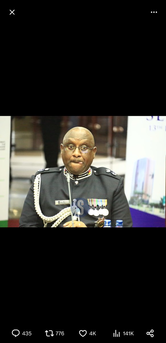 BREAKING NEWS
Japheth Koome resigns as the Inspector General of the National Police Service!